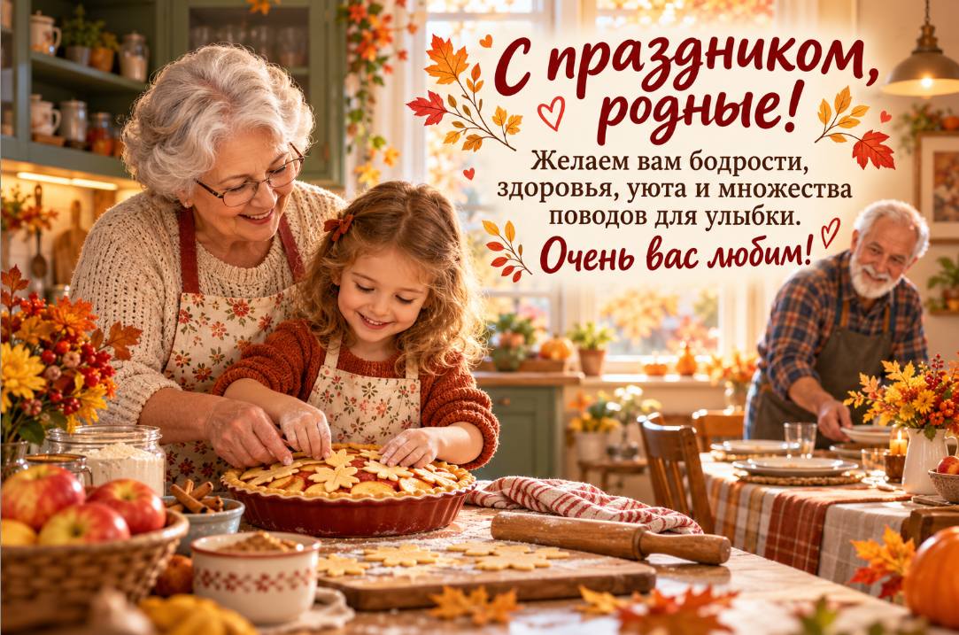 Фото День бабушек и дедушек 28 октября: душевные открытки 5 - Сиб.ФМ Фото День бабушек и дедушек 28 октября: душевные открытки 5